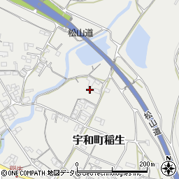 愛媛県西予市宇和町稲生591周辺の地図