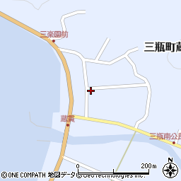 愛媛県西予市三瓶町蔵貫浦753周辺の地図