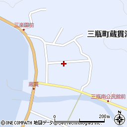 愛媛県西予市三瓶町蔵貫浦755周辺の地図