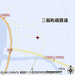 愛媛県西予市三瓶町蔵貫浦692周辺の地図