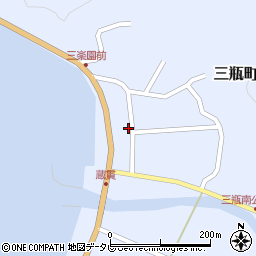 愛媛県西予市三瓶町蔵貫浦46周辺の地図