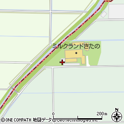 福岡県久留米市北野町十郎丸50周辺の地図