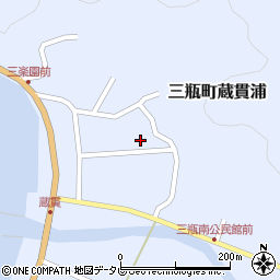 愛媛県西予市三瓶町蔵貫浦702周辺の地図