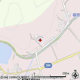 愛媛県西予市宇和町野田78周辺の地図