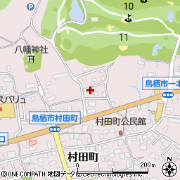 赤帽鳥栖配車センター周辺の地図