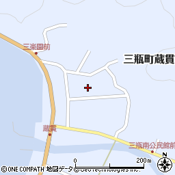 愛媛県西予市三瓶町蔵貫浦740周辺の地図