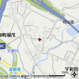 愛媛県西予市宇和町稲生791周辺の地図