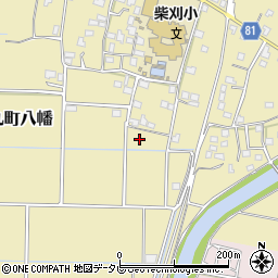 福岡県久留米市田主丸町八幡783-1周辺の地図