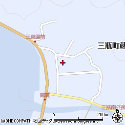 愛媛県西予市三瓶町蔵貫浦724周辺の地図