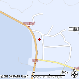 愛媛県西予市三瓶町蔵貫浦731周辺の地図
