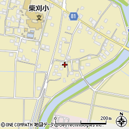 福岡県久留米市田主丸町八幡415-2周辺の地図