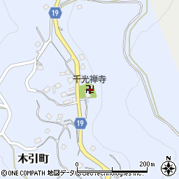 千光禅寺（臨済宗）周辺の地図