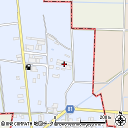 浮羽生コンクリート株式会社周辺の地図