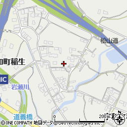 愛媛県西予市宇和町稲生794周辺の地図