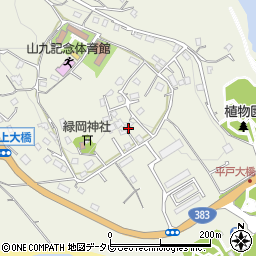長崎県平戸市岩の上町822周辺の地図