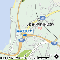 株式会社アサヒコンサル平戸営業所周辺の地図