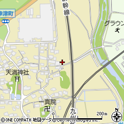 佐賀県鳥栖市幸津町周辺の地図