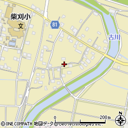 福岡県久留米市田主丸町八幡444-1周辺の地図