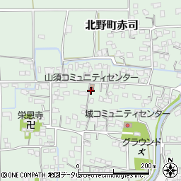 山須コミュニティセンター周辺の地図
