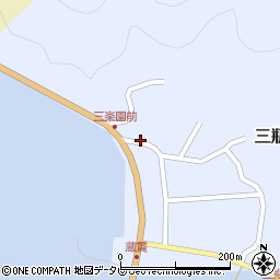 愛媛県西予市三瓶町蔵貫浦19周辺の地図