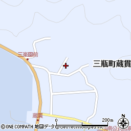 愛媛県西予市三瓶町蔵貫浦138周辺の地図
