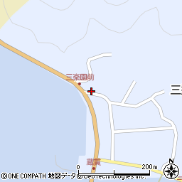 愛媛県西予市三瓶町蔵貫浦15周辺の地図