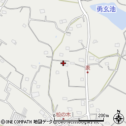 大分県速見郡日出町大神5102周辺の地図