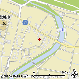 福岡県久留米市田主丸町八幡436-1周辺の地図