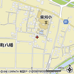 福岡県久留米市田主丸町八幡802-1周辺の地図