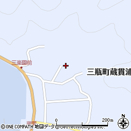 愛媛県西予市三瓶町蔵貫浦137周辺の地図