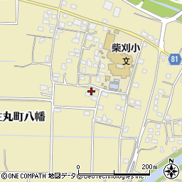 福岡県久留米市田主丸町八幡1157周辺の地図