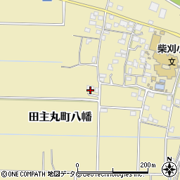 福岡県久留米市田主丸町八幡1148-7周辺の地図