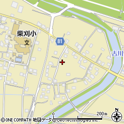 福岡県久留米市田主丸町八幡448周辺の地図