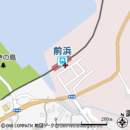 前浜駅周辺の地図