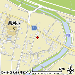 福岡県久留米市田主丸町八幡451-1周辺の地図