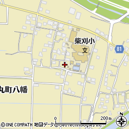福岡県久留米市田主丸町八幡870-1周辺の地図