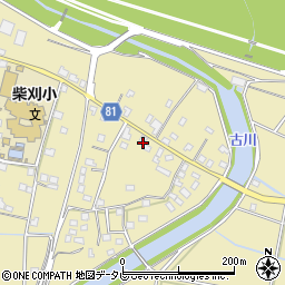 福岡県久留米市田主丸町八幡454-3周辺の地図