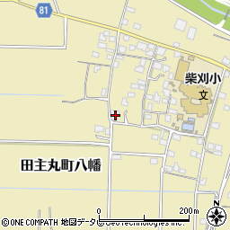 福岡県久留米市田主丸町八幡877-2周辺の地図