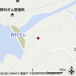 野村ダム周辺の地図