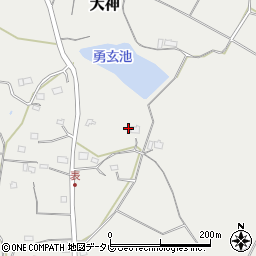 大分県速見郡日出町大神5237周辺の地図