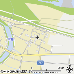 福岡県久留米市田主丸町八幡121-1周辺の地図