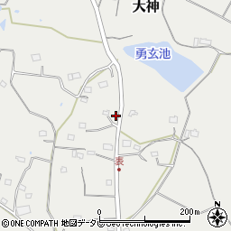 大分県速見郡日出町大神5171周辺の地図