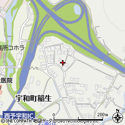 愛媛県西予市宇和町稲生888周辺の地図