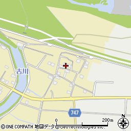 福岡県久留米市田主丸町八幡121周辺の地図