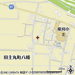 福岡県久留米市田主丸町八幡876-1周辺の地図