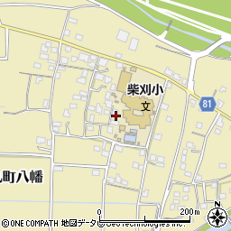 福岡県久留米市田主丸町八幡869-2周辺の地図