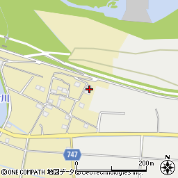 福岡県久留米市田主丸町八幡107-3周辺の地図