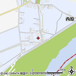 福岡県三井郡大刀洗町西原470周辺の地図