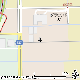 福岡県久留米市北野町今山2383周辺の地図