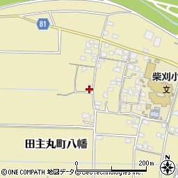 福岡県久留米市田主丸町八幡1126-2周辺の地図